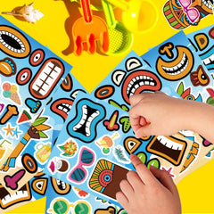 OTAITY animal face design hippos for joyful, interactive crafts.