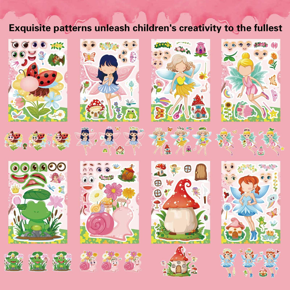 OTAITY animal stickers elephants and giraffes spark imaginative play
