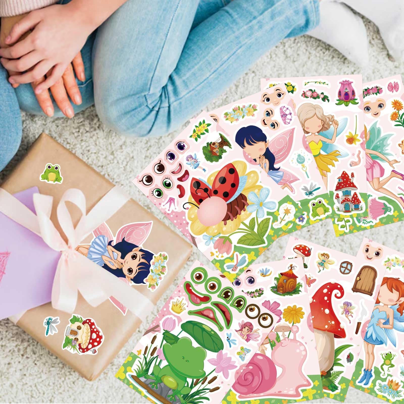OTAITY animal stickers hippos and pigs great for classroom rewards