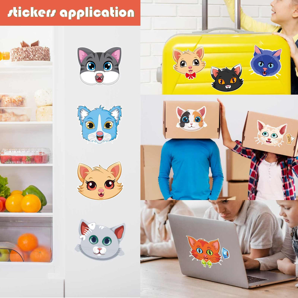 OTAITY kids craft project with cat faces sparks imagination and creativity