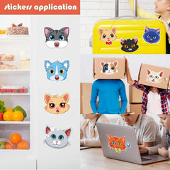 OTAITY kids craft project with cat faces sparks imagination and creativity