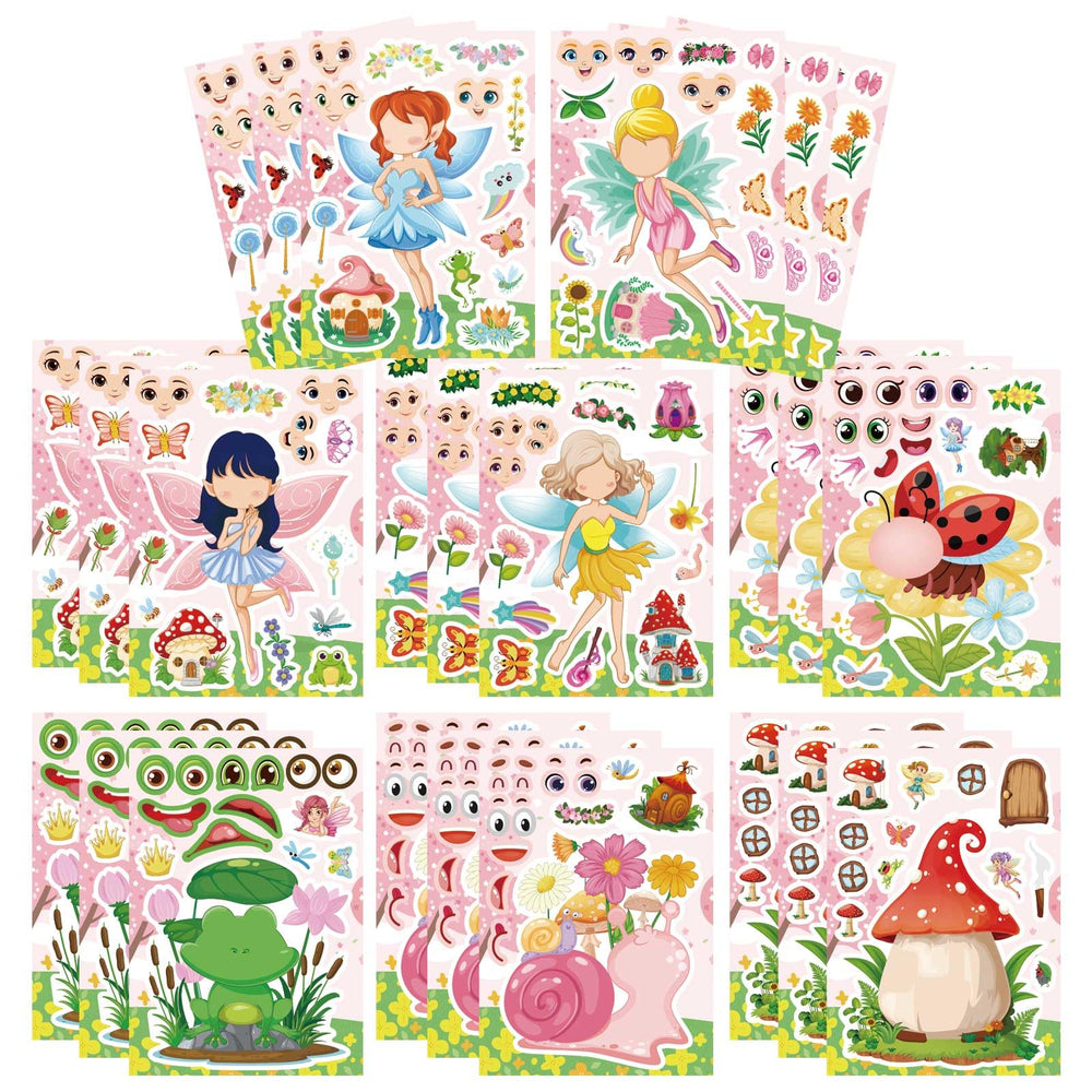 OTAITY fairy stickers dreamy designs for kids party decor and DIY crafts