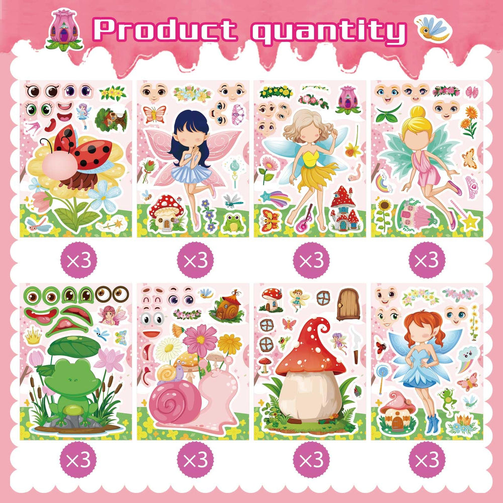 OTAITY fairy stickers ideal for party favors and gift wrapping