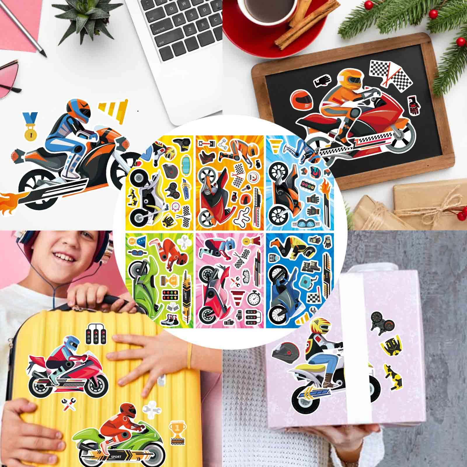 OTAITY party-ready stickers offer a mess-free activity for kids' crafts.