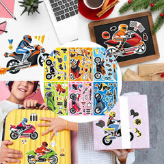 OTAITY party-ready stickers offer a mess-free activity for kids' crafts.