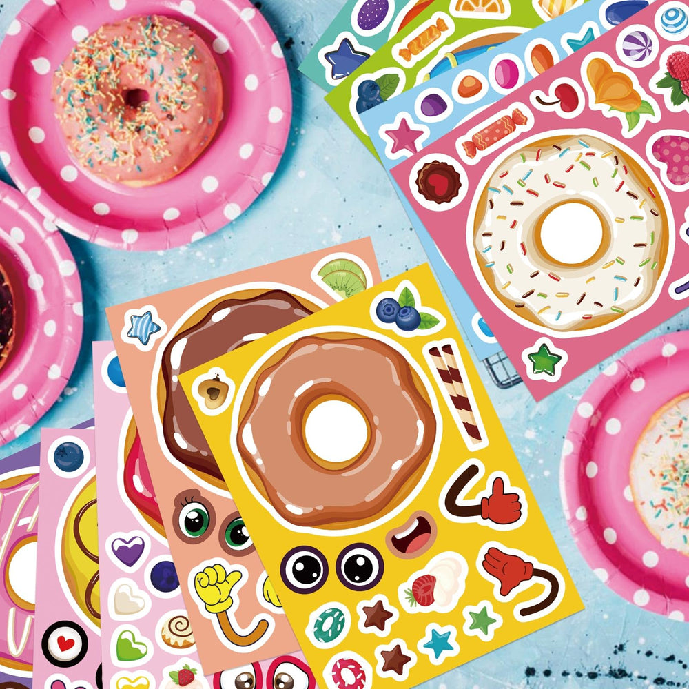OTAITY donut-stickers waterproof surface supports long-lasting classroom and home use.