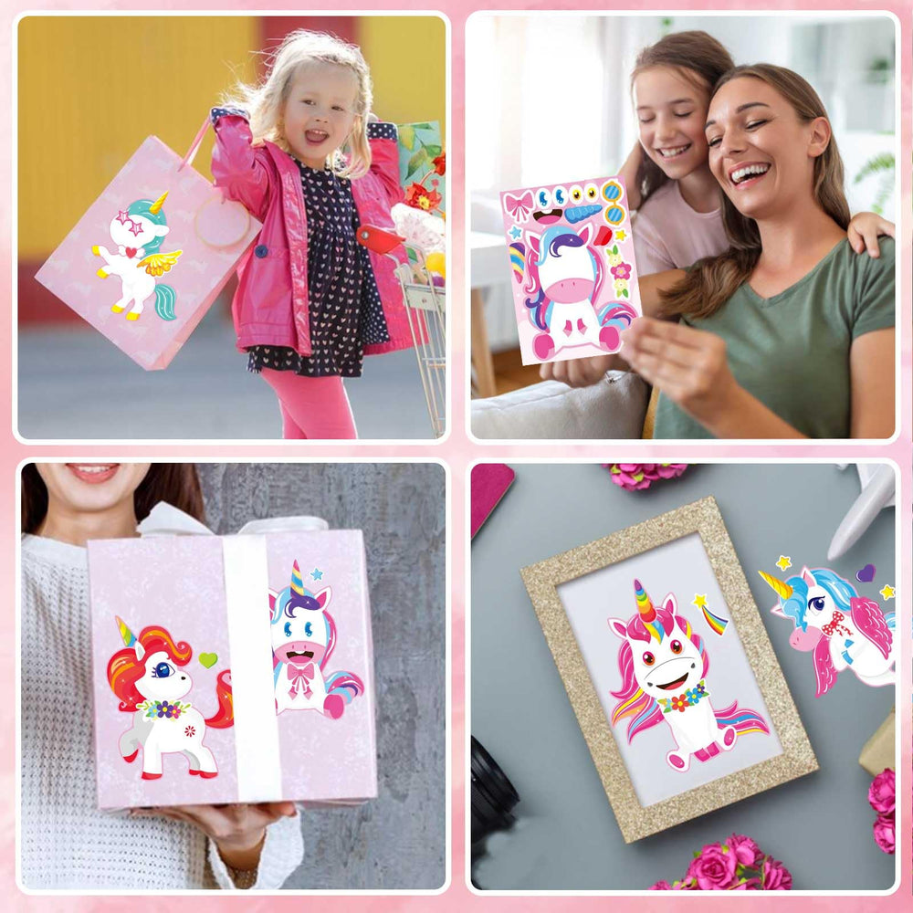 OTAITY unicorn stickers party favors for birthdays and celebrations.