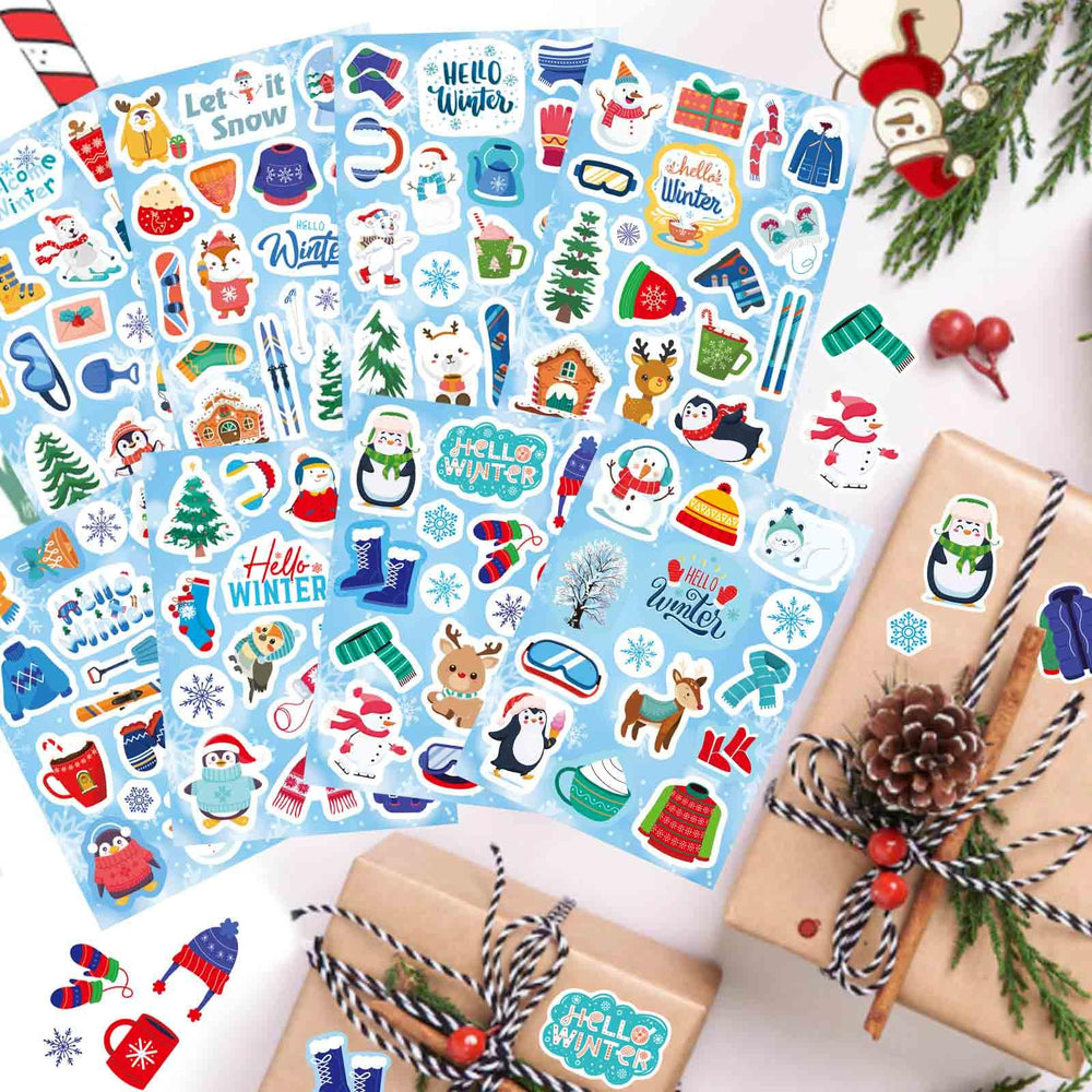 OTAITY snowflake pattern sticker for notebooks and laptops.