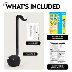Otamatone black family-use invites shared music moments.