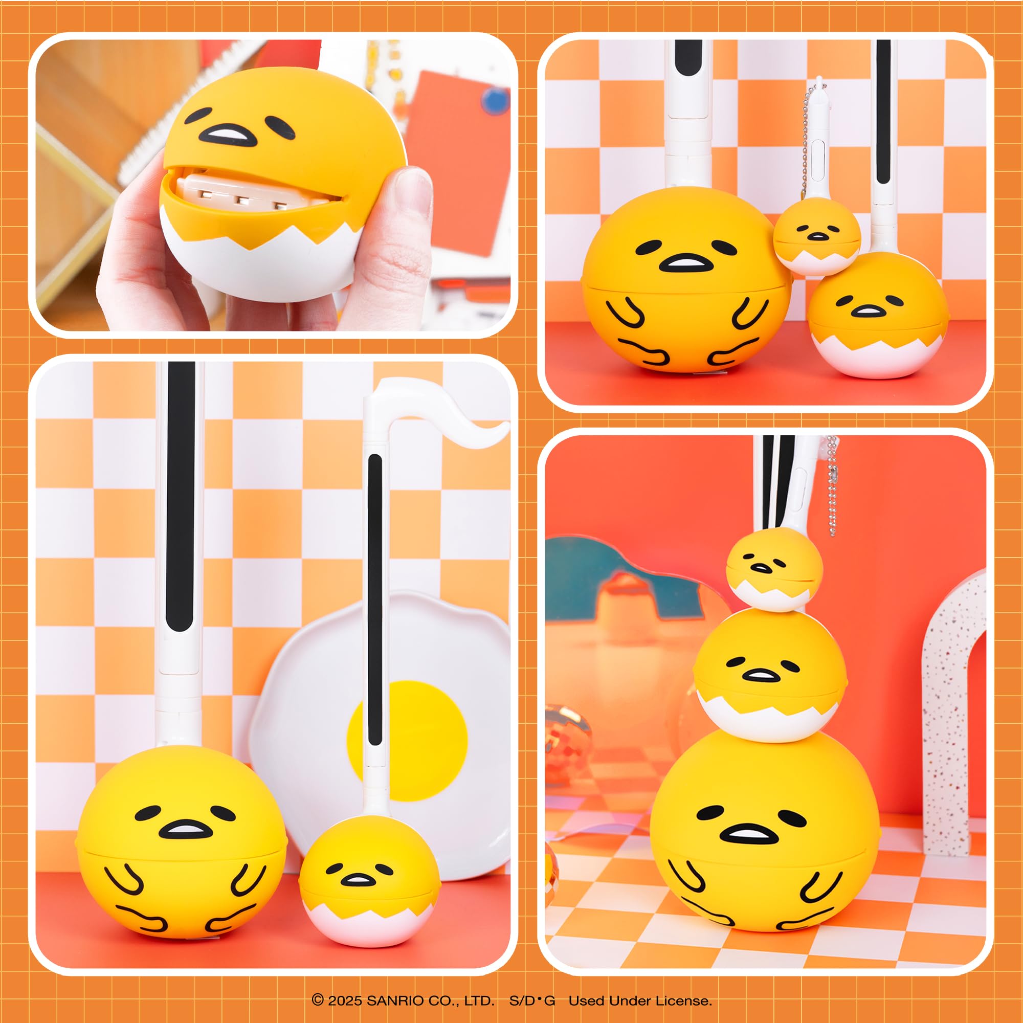 Otamatone Gudetama includes song sheet