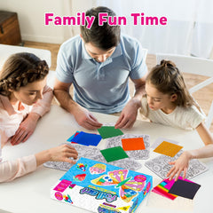 OTAOD foam stickers in vibrant colors spark imaginative scenes and patterns
