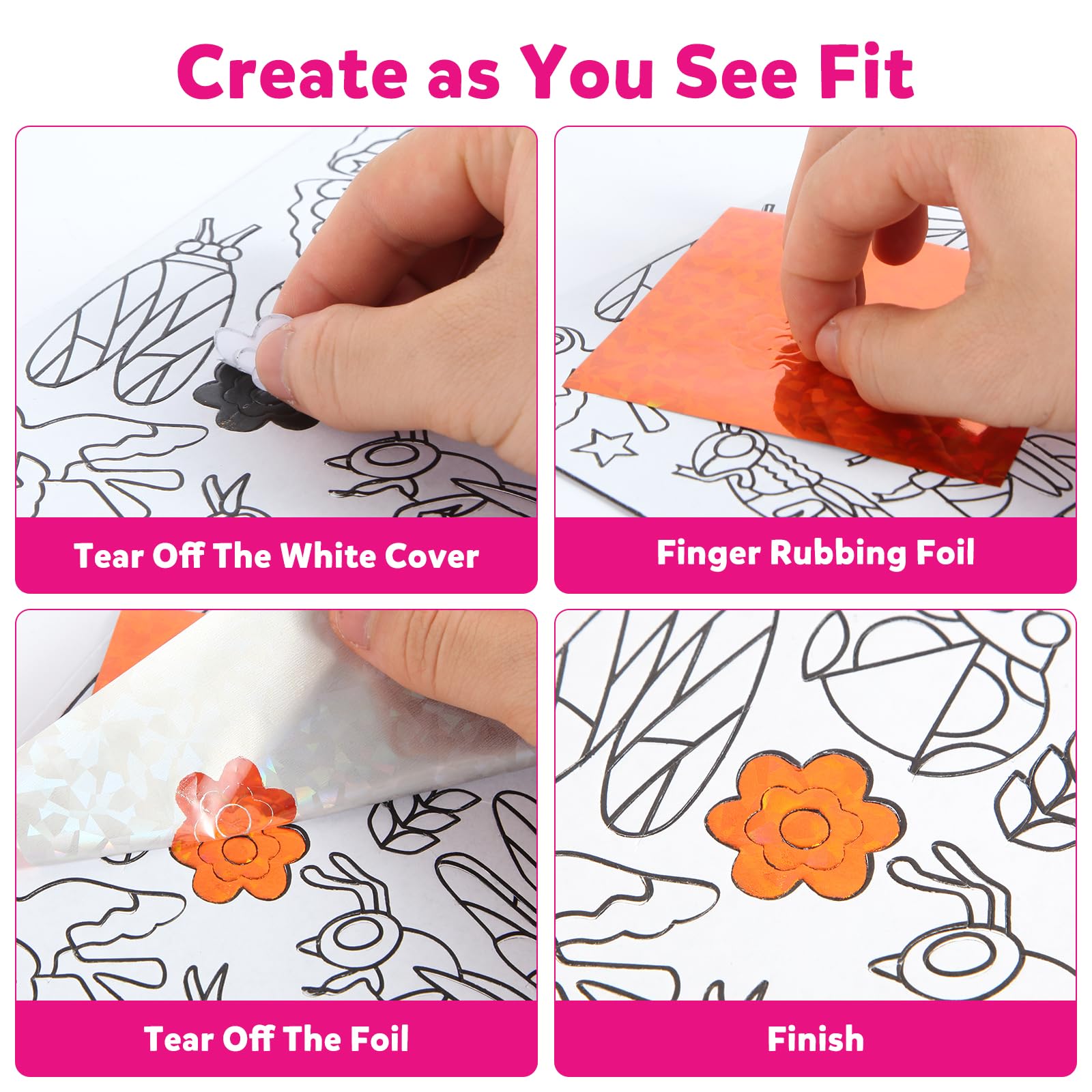 OTAOD no-mess art activity designed for easy at-home use