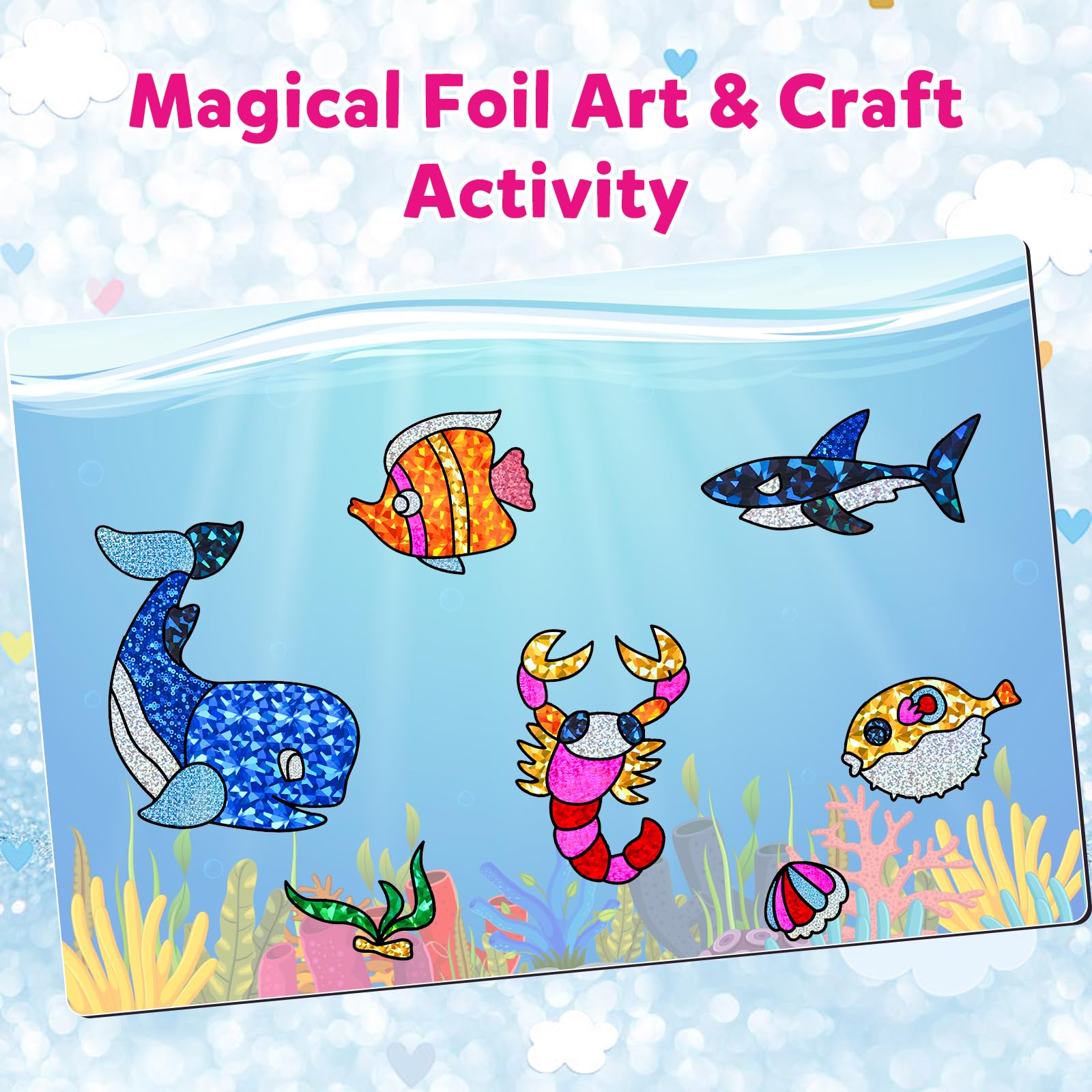 OTAOD travel toy set enabling art on trips and car journeys