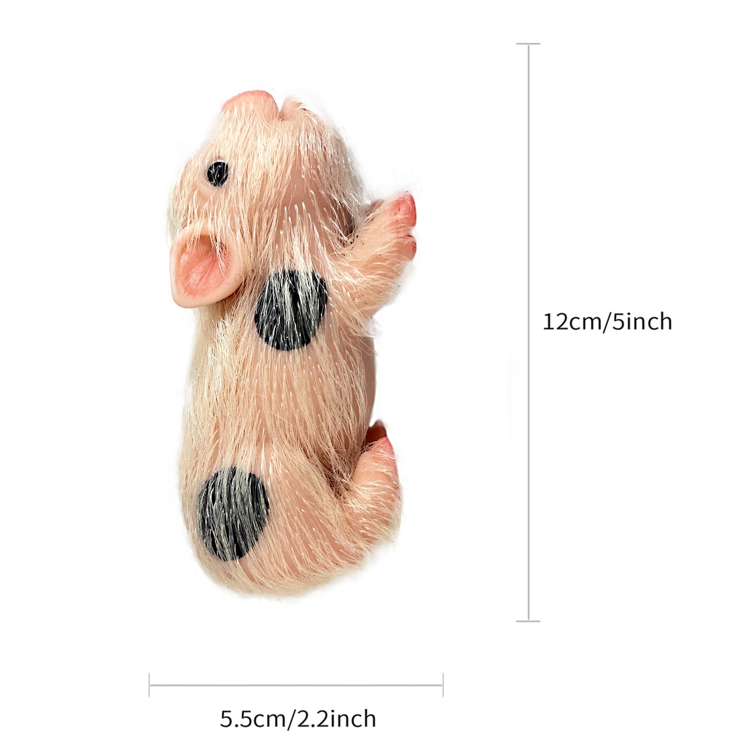 OtardDolls full silicone pig doll body, durable and cuddly for everyday pretend play