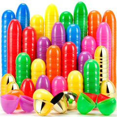 OCTERIC Easter eggs 210pcs in multi-color, ideal for large Easter hunts.