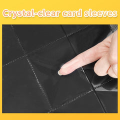 OTMOTMO zipper-closure keeps dust out and cards secure.