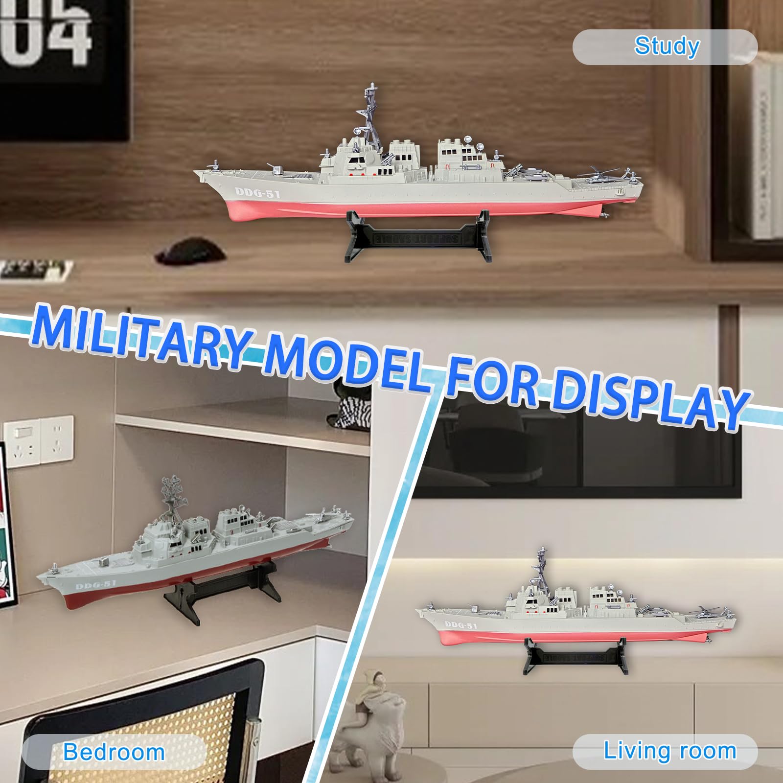 OTONOPI navy model on its stand as a desk centerpiece