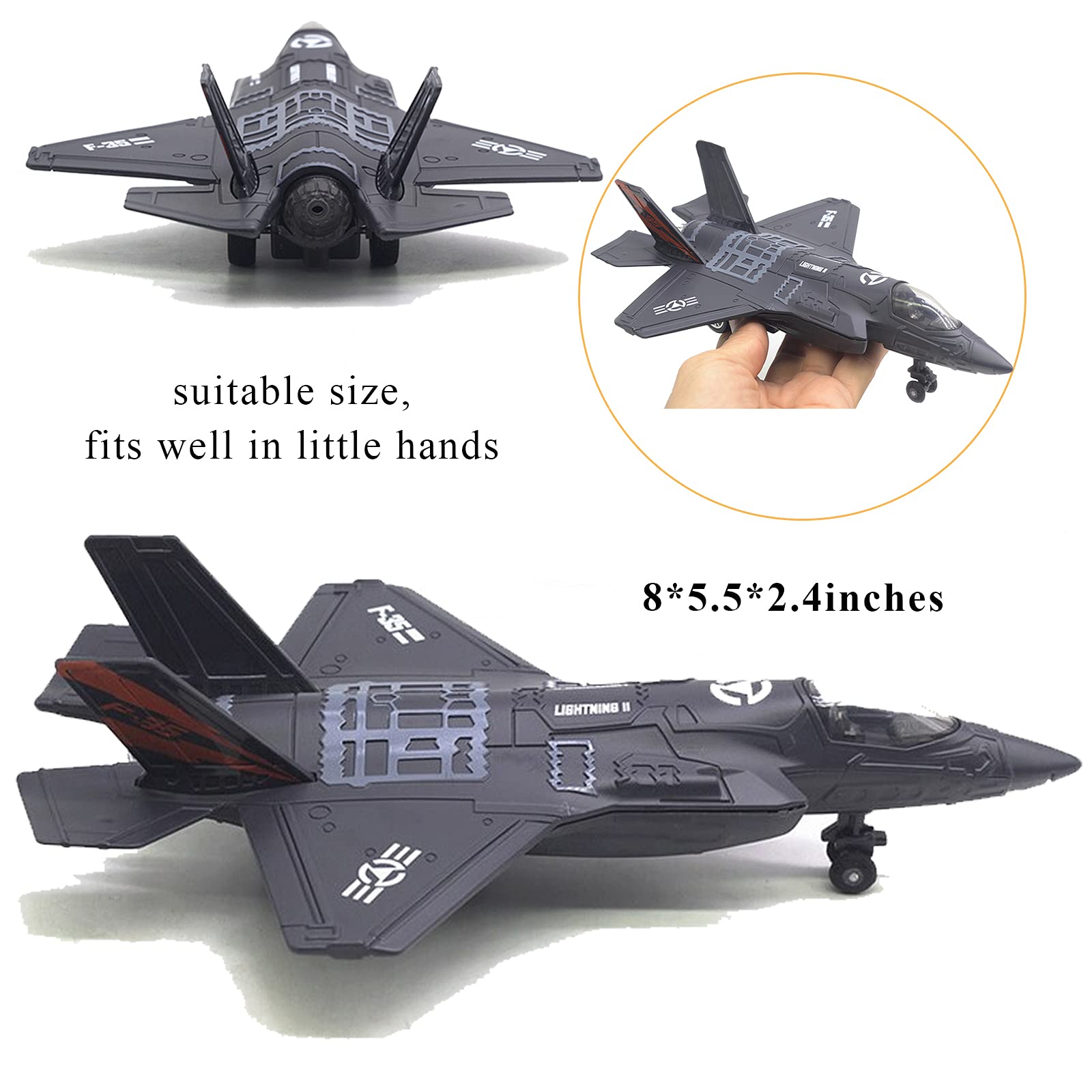 OTONOPI F-35 with lights and sounds enhances interactive play and engagement