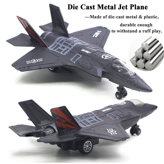 OTONOPI F-35 fighter jet side view highlighting authentic shape for collectors and kids