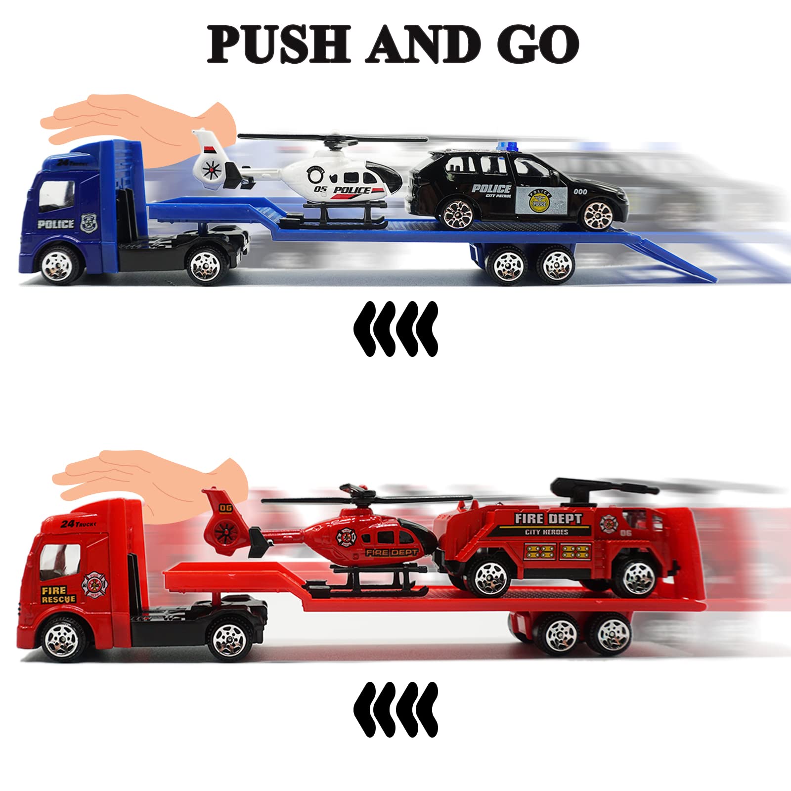 OTONOPI fire engine invites heroic role-play and creative storytelling.