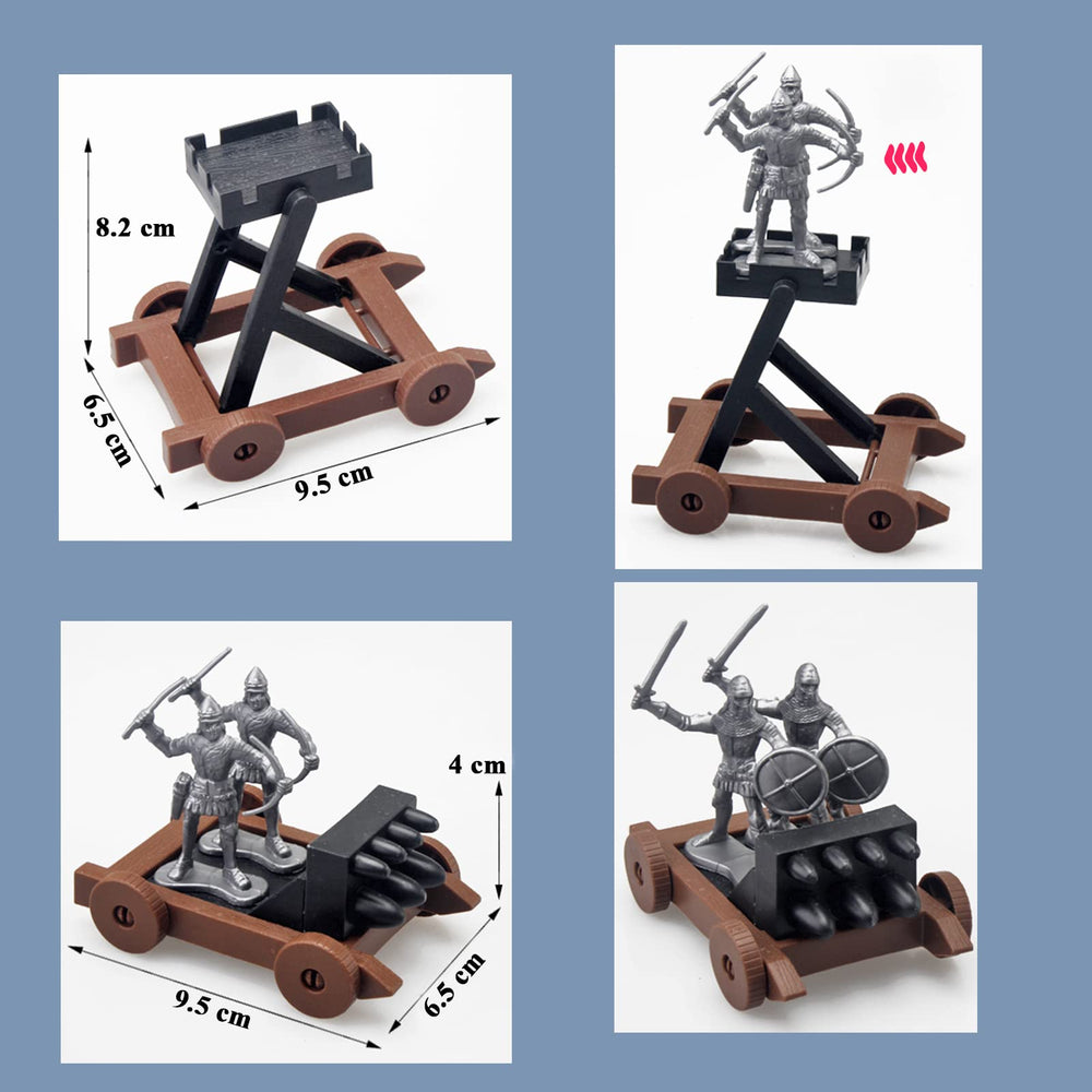 OTONOPI flag and catapult set for dynamic siege play