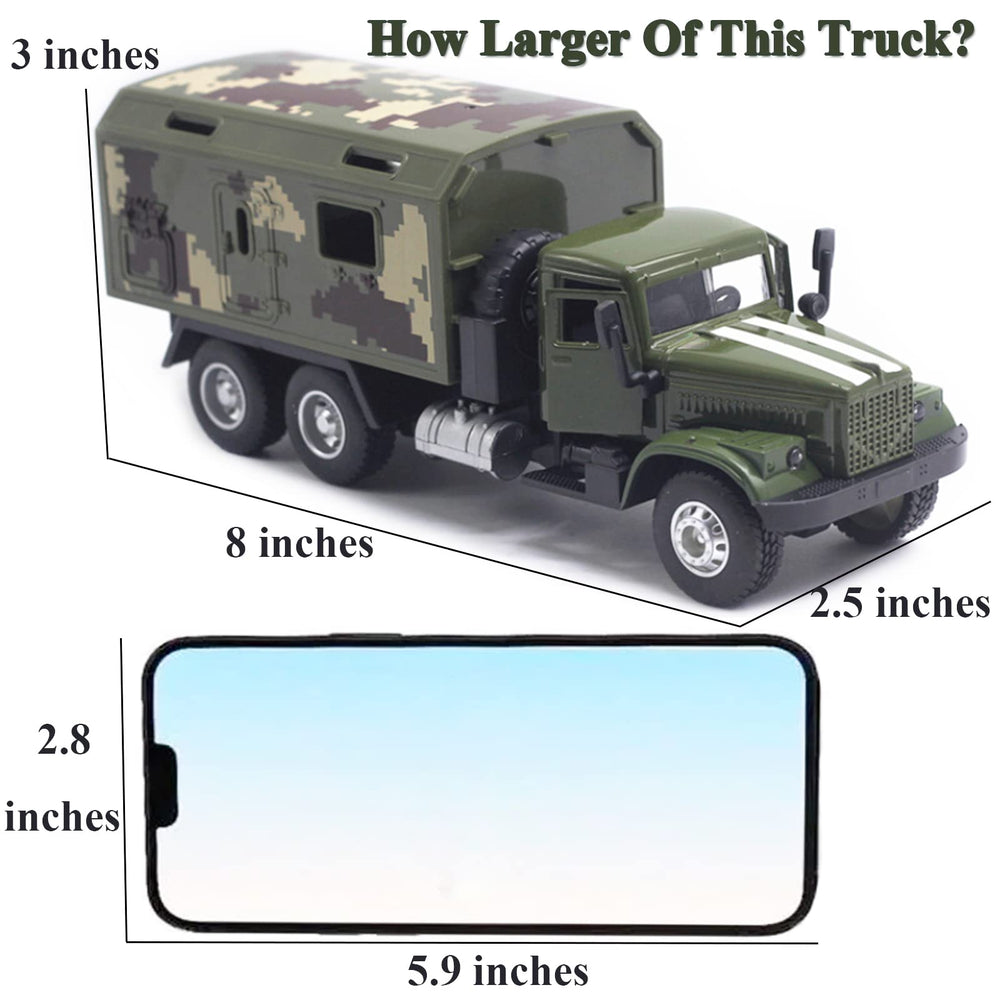 OTONOPI military truck makes a great gift option for kids age 3+.