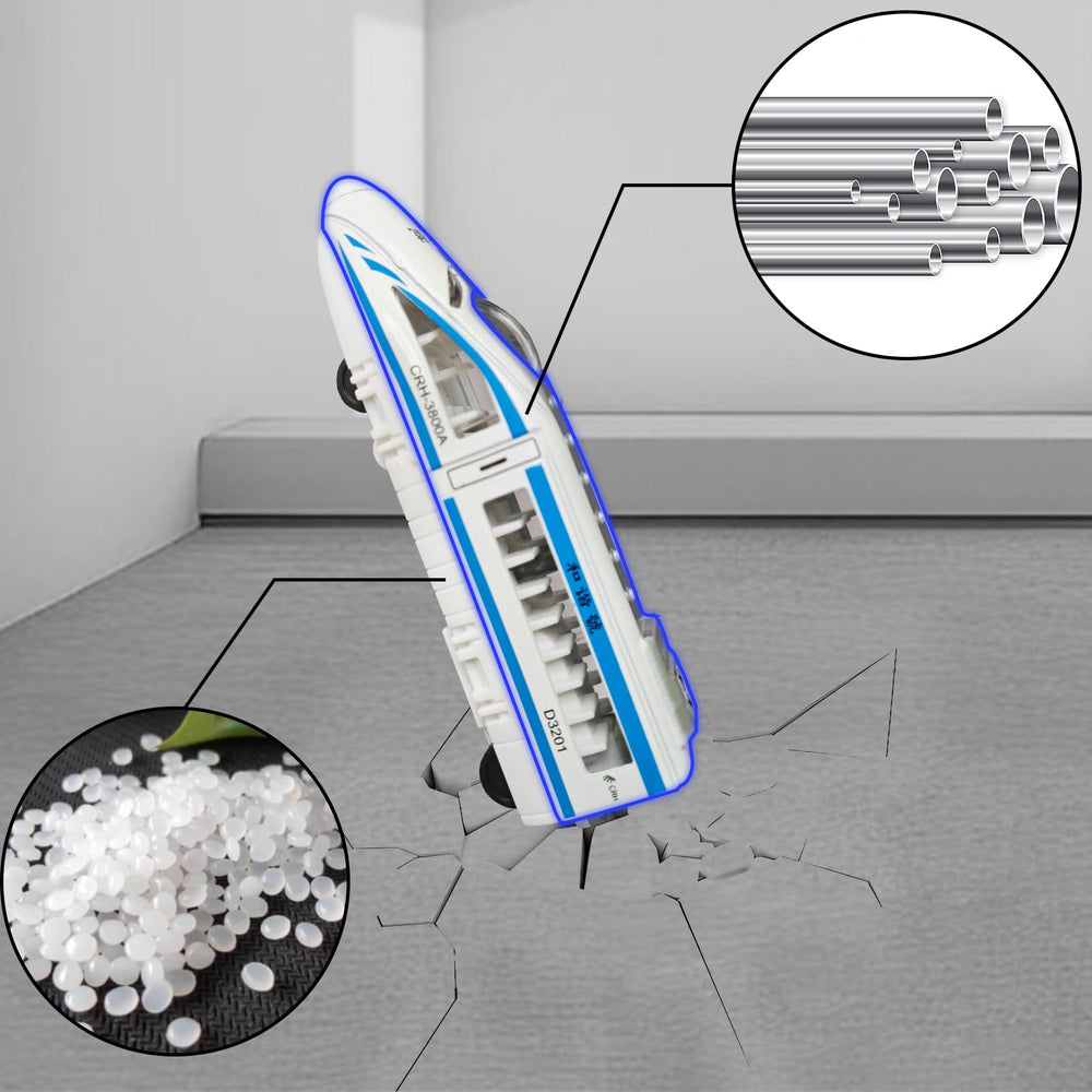 OTONOPI inertial-drive wheels glide smoothly on flat surfaces.