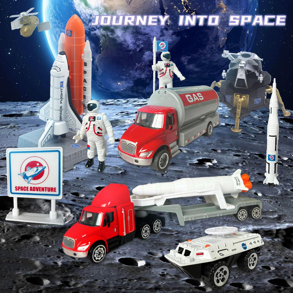 OTONOPI Astronaut figures enhance role-play adventures with space ships.