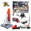 OTONOPI Space Shuttle rocket toys set with three ships for imaginative space play.