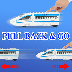 OTONOPI train car with smooth burr-free finish for safe handling.