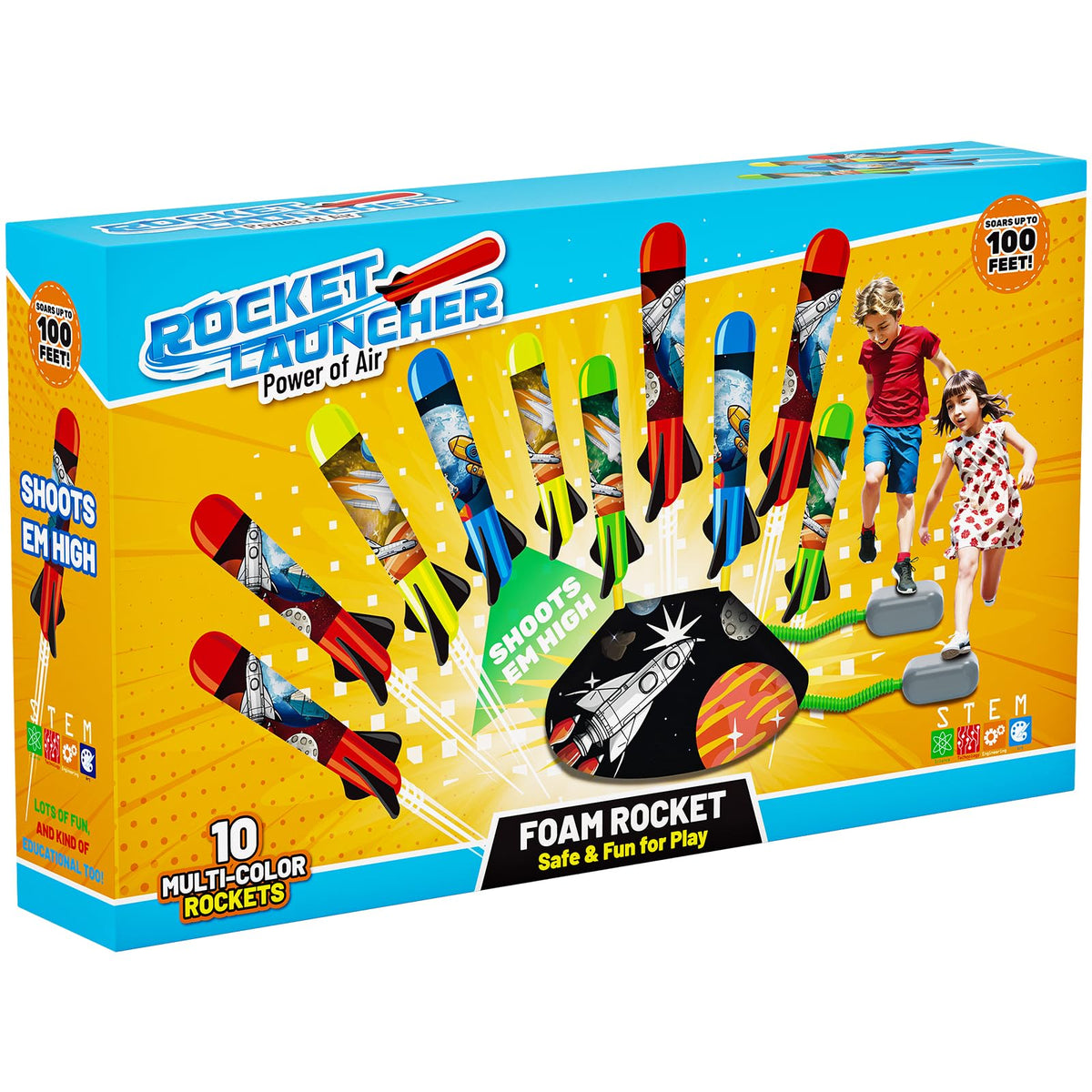 Otoseth multi-color rocket launcher for outdoor active play and energetic kids.