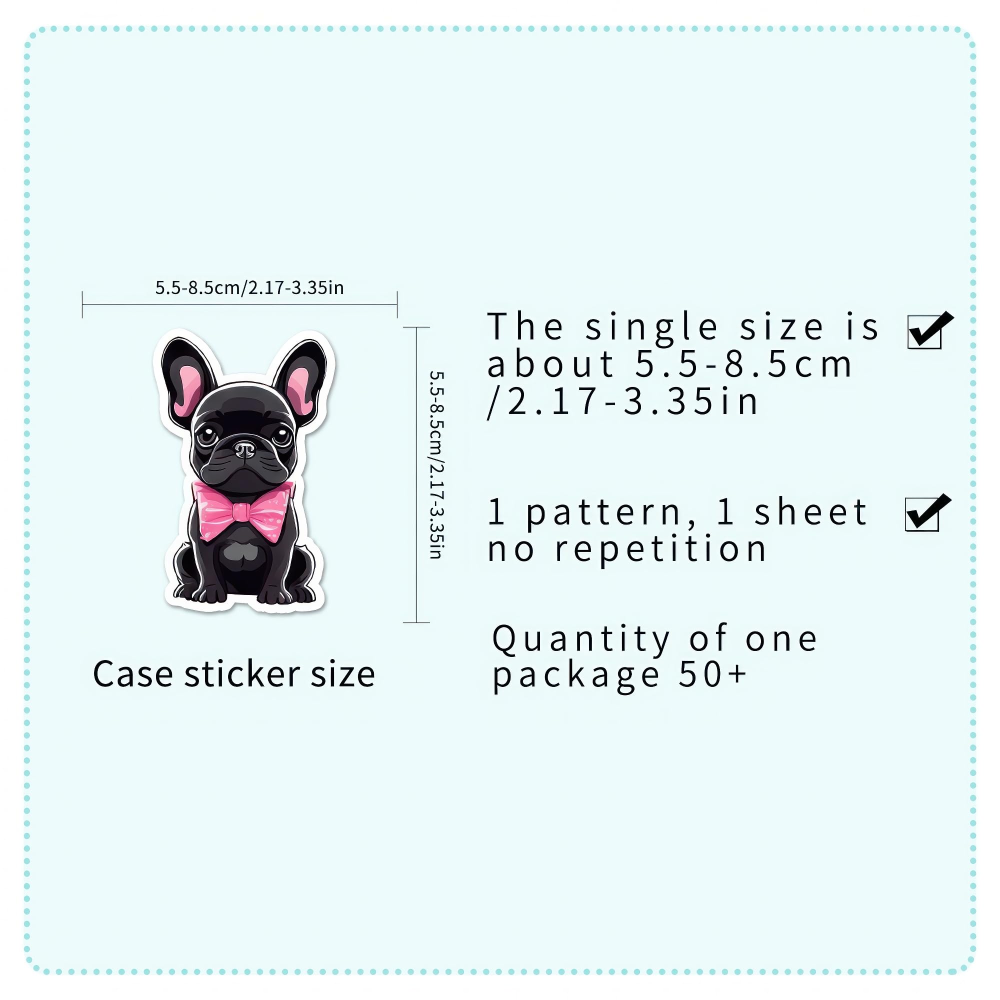 OTYSLIU Bulldog sticker designs on scrapbook personalize journals and gifts.