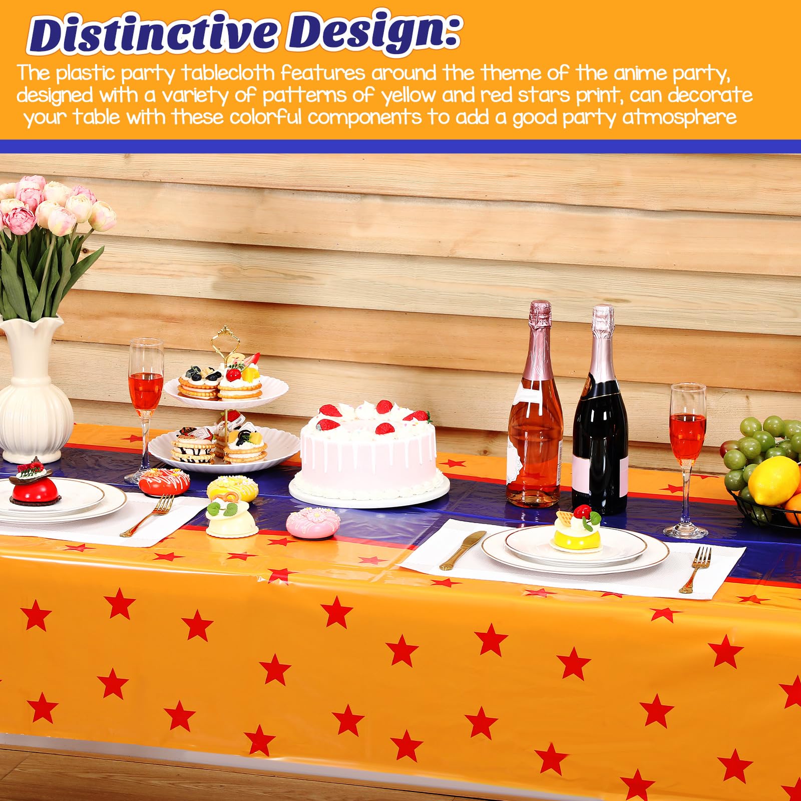 Oudain anime theme design enhances birthday photo backdrops