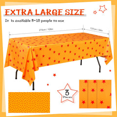 Oudain plastic party tablecloth featuring anime design for quick cleanup after events.