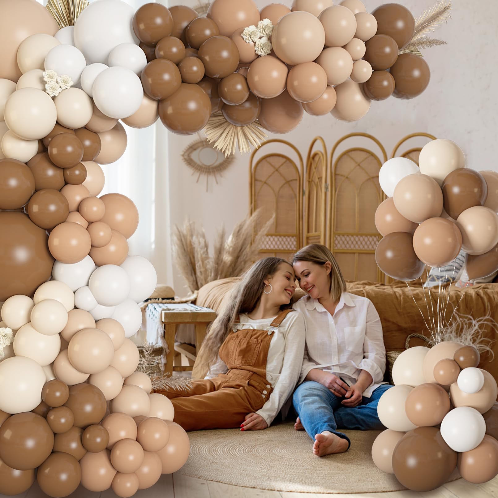 Ouddy Life 10in balloons show double stuffing idea for visual interest