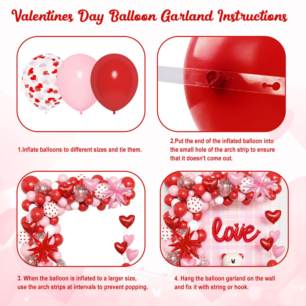 Ouddy Life balloon tools help you assemble the garland.