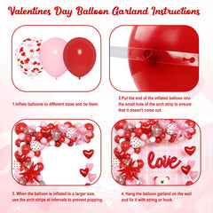 Ouddy Life balloon tools help you assemble the garland.