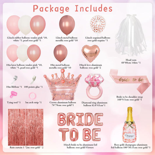 Ouddy Life rose gold veil adds a festive touch to bridal photos