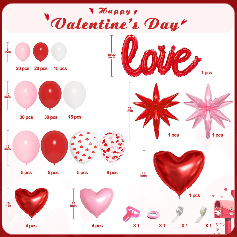 Ouddy Life confetti balloons add sparkle for festive romantic celebrations.