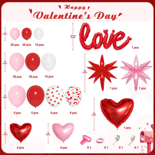 Ouddy Life confetti balloons add sparkle for festive romantic celebrations.