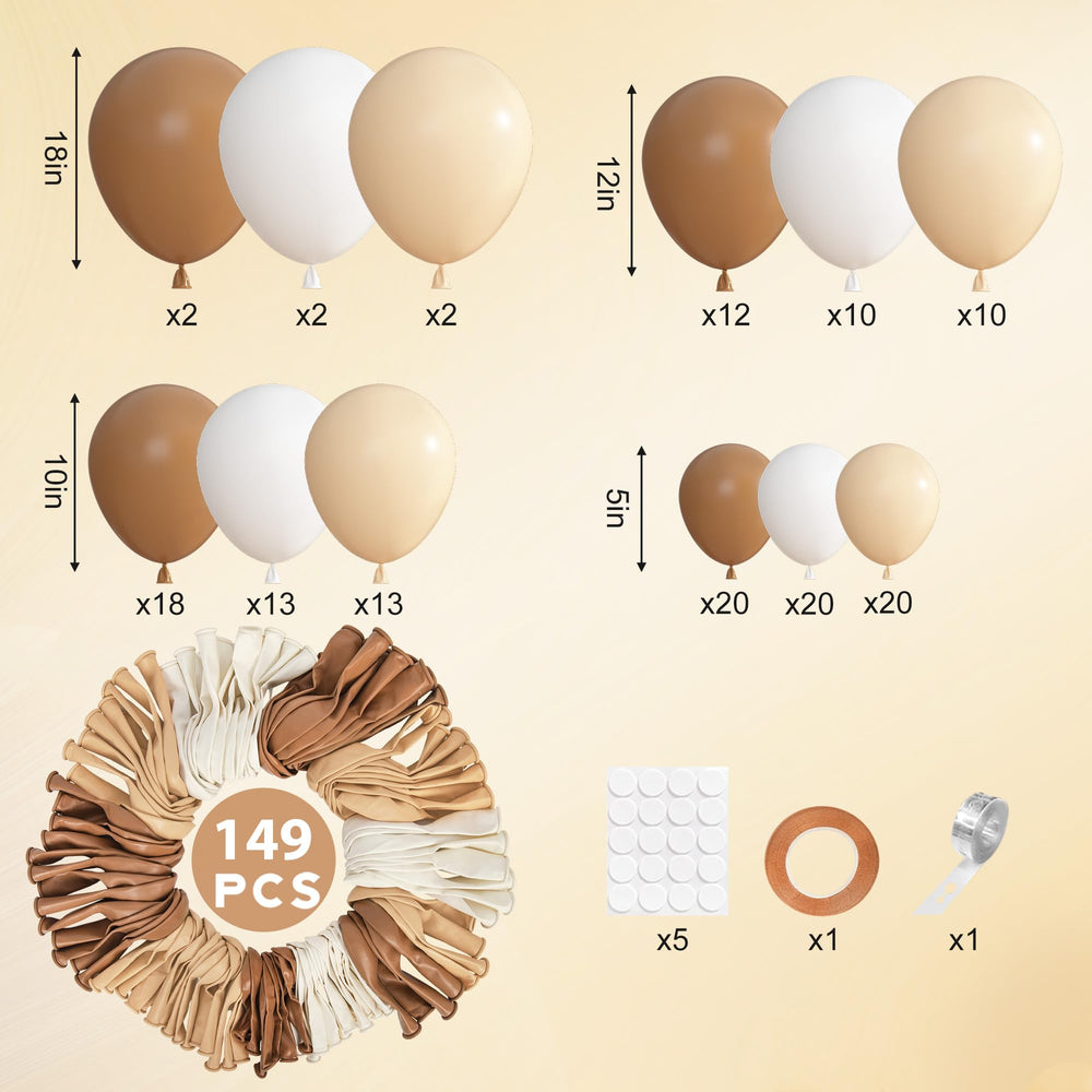 Ouddy Party 10in balloons mix provides versatile color accents for parties