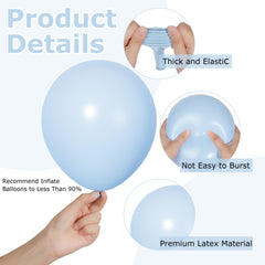 Ouddy Party 12in balloons, 28pcs, ideal for mixed color arches and celebrations