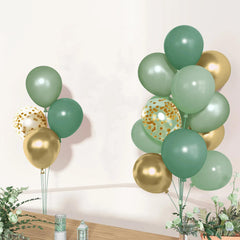Ouddy Party 12 inch light green balloons for fresh, bright party accents