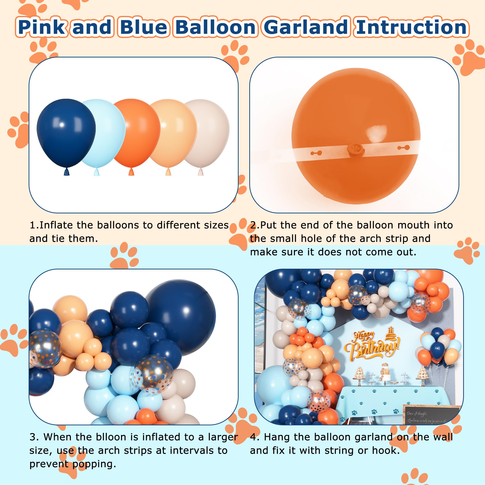 Ouddy Party 12-inch confetti balloons add festive sparkle