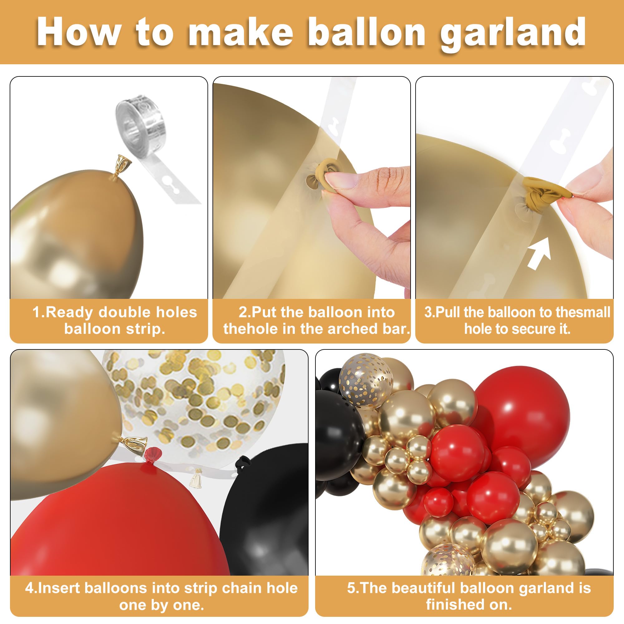 Ouddy Party 18in gold balloon with metallic shine