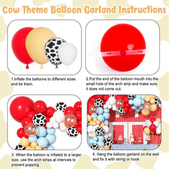 Ouddy Party 18-inch matte balloons in red blue and apricot offer durable, elegant accents