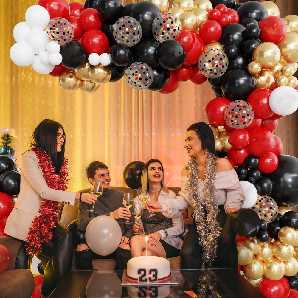 Ouddy Party 5in red balloon perfect for filler bubbles and detail