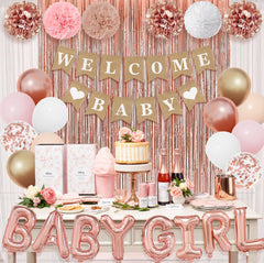 Ouddy Party baby shower decor set offers versatile styling options