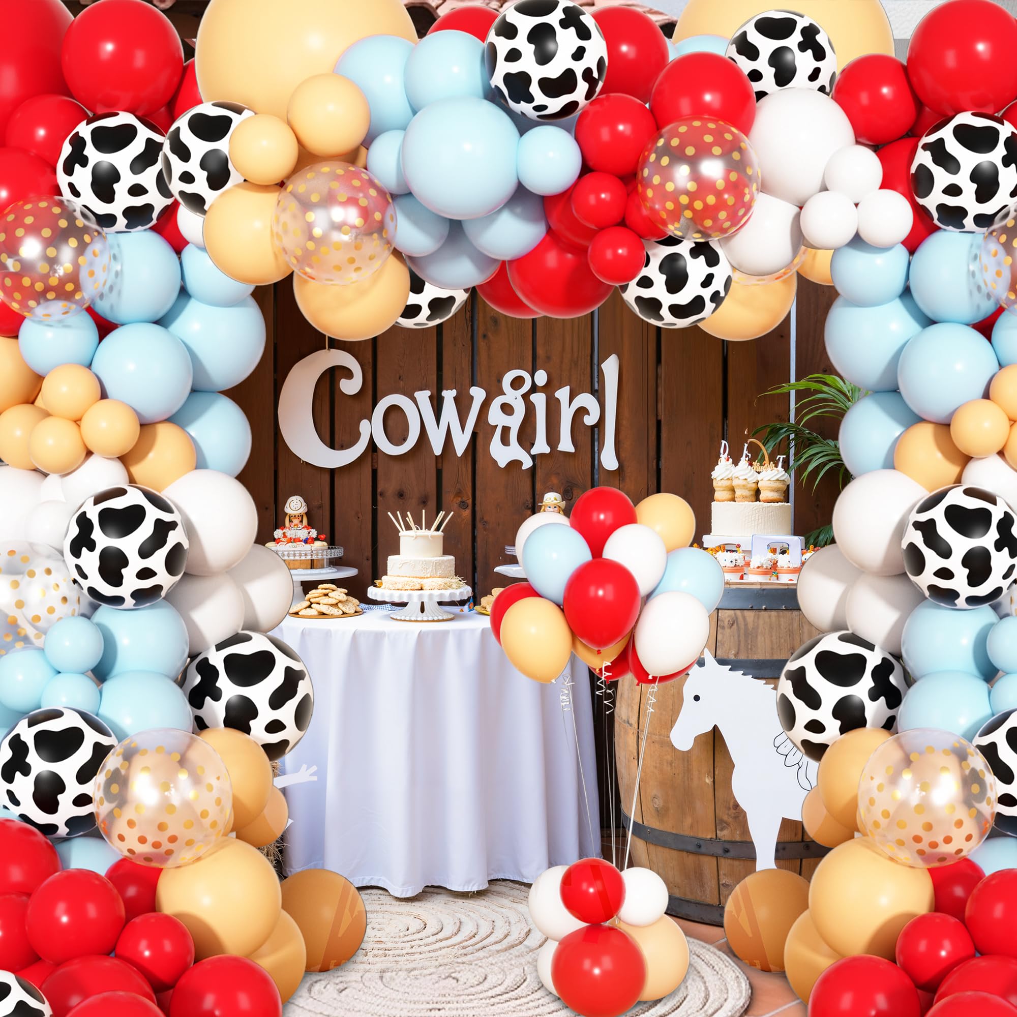 Ouddy Party balloon accessories to complete a ready-to-entertain backdrop