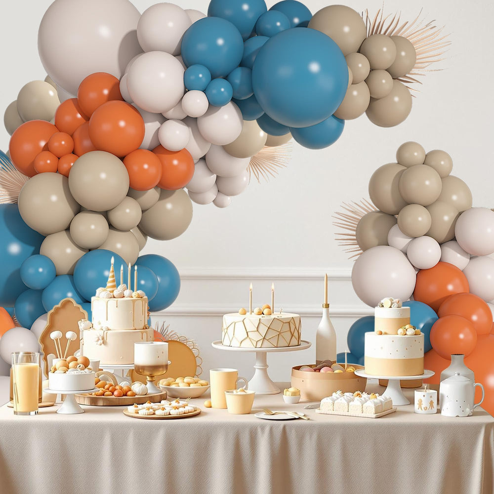 Ouddy Party balloon arch strip and ribbon enable easy assembly.